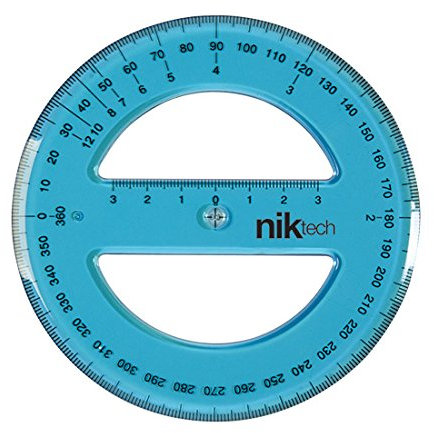 Goniometro 12cm 360°