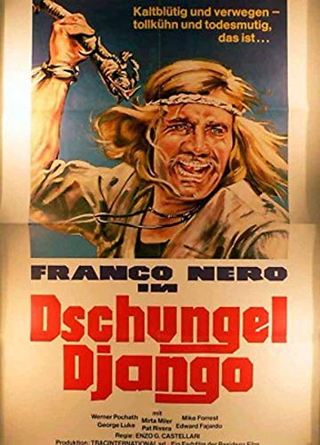 Dschungel Django - Filmplakat A1 84x60cm gefaltet-G1