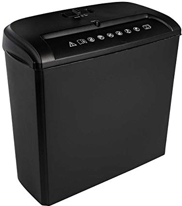 ONVAYA® Aktenvernichter für das Büro | Reißwolf mit Kreuzschnitt | Papierschredder Sicherheitsstufe 4