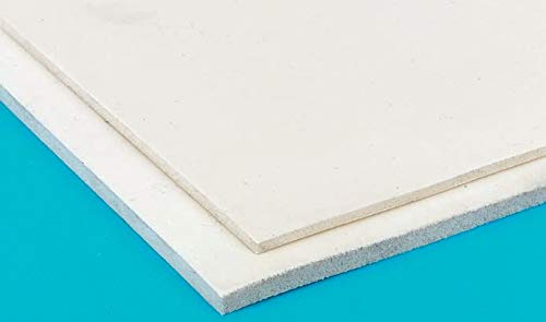 RS PRO Moosgummiplatte Silikon, Weiß, 1 m x 3 mm x 600mm 0.25 g/cm³, 200 °C