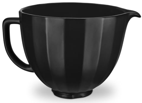 KitchenAid KSM2CB5PBS Bol en céramique Noir 5 l