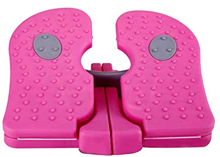 DASNTERED Mini-Stepper, Fuß-Stepper-Maschine, Trainingsgerät unter dem Schreibtisch, faltbar, Physiotherapie, Beintrainer, praktisches Fitnessgerät für das Heim-Fitnessstudio (zufällige Farbe)