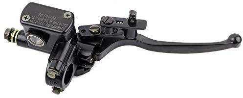 Joyzan Pompa Freno Destra, Sostituzione Parti in Lega di Alluminio Anteriore per Scooter Ciclomotore 22 mm Leva Frizione Idraulico con Manopole Sostituzione Quad ATV da 50cc 110cc 150cc Dirt Pit Bike