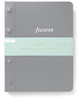 Filofax A5 Notizbuch-Aufbewahrungsordner, Grau