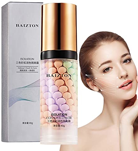 Ones Step Color Corrector, Tricolor Farbkorrigierende Gesichtsseren, Face Makeup Primer Base, Farbkorrigierende Grundierung, Isolation Cream, Invisible Pore, Moisturizing Essence Concealer Foundation