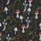 VaryPaper Tropische Tapete Blätter Pilz Blumentapete Vintage 44.5cmx200cm Selbstklebende Folie für Möbel Möbelfolie Schwarz Matt Schrankfolien Selbstklebend Fototapete Schlafzimmer Wohnzimmer Regal