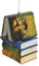 Hallmark Harry Potter - Adorno navideño de Libros y Varita