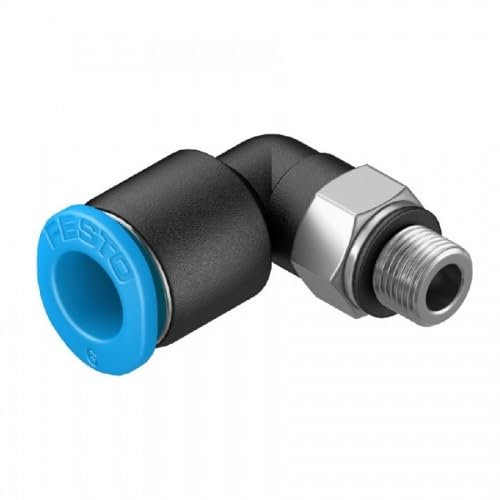 10 Stück FESTO 153335 QSML-M5-6 L-Steckverschraubung Pneumatik Druckluft Verbinder