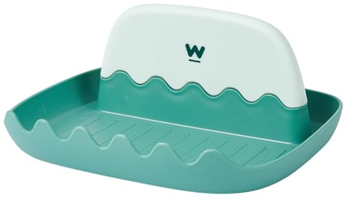 GORGECRAFT Pot Lid Holder Spoon Rest Kitchen Utensil Rest Plastic Cooking Spoon Tray Shelf Storage Holder for Kitchen Cooking Tools Gadget Tableware Countertop Stove Top Forks Green