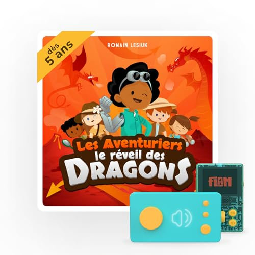 Lunii - Coffret Le réveil des Dragons - Livre Audio interactif dès 5 Ans à écouter sur Ma Fabrique à Histoires