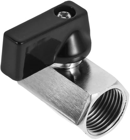 ULTECHNOVO Vanne à Boule Pour Vidange Eau Chaude Rv Robinet Compact Pour Plomberie Et Remplacement De Chauffe-eau Étanche Pour Espaces Restreints