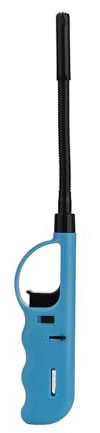 PROF Flex Sturmfeuerzeug Grillfeuerzeug Stabfeuerzeug (blau)