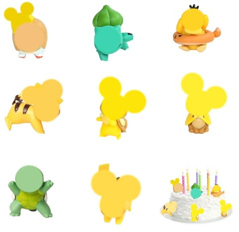 8 PCS Tortendeko Figuren,Mini Figure, Tortendeko Geburtstag Junge Mädchen