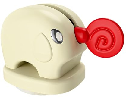 Tube Squeezer Werkzeug Zahnpasta-Tubenroller Mit Griffen | Manuelle Wiederverwendbare Halterungspumpe für Tubencreme - Praktischer Spenderständer mit Elefanten-Design