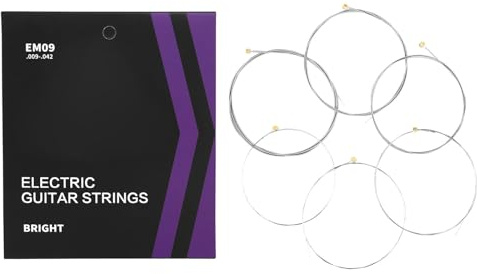 6pcs Guitar Altamente Carbon Steel String .009-.042 Stringhe Chitarra Elettrica A 6 Corde Per Artisti Per Principianti