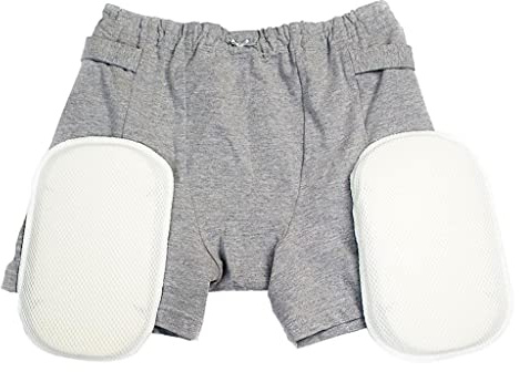harayaa Frauen ältere Hüftfrakturen Shorts Schild Sturzprävention M/L. - Grau, M