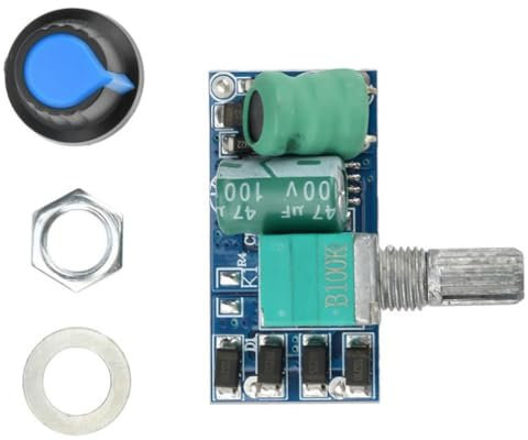 Contrôleur de vitesse de moteur DC 12-80 V LED Variateur de vitesse du moteur Régulateur de vitesse réglable Module pilote