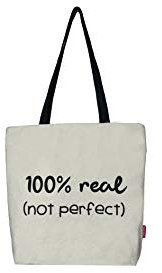 hello-bags Sac tote bag en toile avec fermeture éclair, doublure et poche intérieure. Extérieur : Coton 100%. Inclue une enveloppe de cadeau. Mesures : 37 x 38 cm.