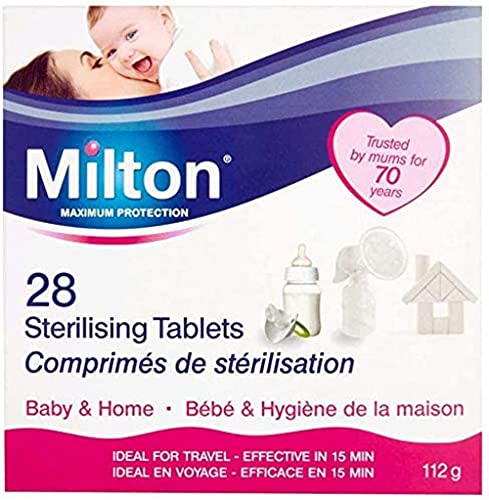 2 x Milton Sterilising Tablets - 28 Pack