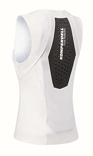 Komperdell Rückenprotektor Air Vest Women - Damen Protektorweste Skifahren, Größe:L, Farbe:White