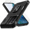 Handyhülle für Samsung Galaxy S20 FE Hülle,mit Slide Camera [mit 2XPanzerfolie] für Samsung Galaxy S20 FE 5G Hülle mit Kameraschutz 360° Drehbarer Metall Ring Ständer Stoßfest S20 FE 4G/5G Schutzhülle