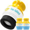 Solar Buddies Sonnencreme-Applikator - Blau 2x - Nachfüllbarer Roll-on Schwammapplikator für Sonnencreme, Sonnenmilch & Lotion für Kinder, Erwachsene & Familien - Fasst 100ml