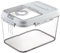 Toolzia Rice Dispenser 15kg, Airtight Rice Flour Cereal Storage Container Cereal Storage Bin For Kitchen