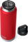 YETI Rambler Bottle Chug, Vacuum Insulated Stainless Steel Bottle with Chug Cap, Rescue Red, 46 oz (1.4 L)