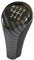 Schaltknauf 5 6 Gang Schaltknauf for BMW 1 3 5 6 Serie E30 E32 E34 E36 E38 E39 E46 E53 E60 E63 E83 E84 E87 E90 Schalthebel Kopfball SchaltknäUfe(6 Speed-F)