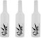 Rfeeuubft 3X White Flair Bartender Bartending Practice Silicone Bar Pub Bottle Wine Cocktail Shaker