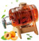Dispensador de bebidas con soporte, dispensador de bebidas transparente de 1000 ml con grifo, limonada a prueba de fugas con tapas de botella de corcho para alcohol, frías, agua helada, refre