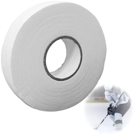 Ruban Adhésif Multisport pour Poignées de Raquette et Bâtons - Bande de Grip Antidérapante et Absorbante, Idéale pour Hockey, Tennis, Squash et Plus, 25m x 2.5cm, Durable et Résistant à l'eau