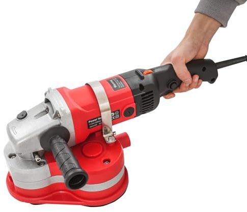 Betonbodenschleifer 3000 W Wand- Und Bodenschleifer Boden 3000W Elektrisch Mit 6-Gang-Einstellung Und Zusatzgriff,3 Diamant-Schleifscheiben Zum Polieren Von Steinbeton,Entkalken Von Dünnbettmörtel