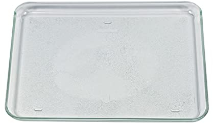 GAGGENAU 672497 00672497 ORIGINAL Glasschale Glasplatte Glasdrehteller Plattenteller rechteckig 341x266x23mm Mikrowelle Microwellengerät auch Bosch Siemens Balay Neff Constructa