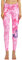 COOLOMG Legging de sport pour femme avec poches, opaque, pantalon de sport, pantalon de yoga, course, rose clair, S