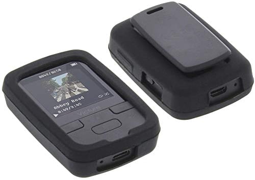 foto-kontor Case for Victure M3 MP3 Silicone protective cover rubber black