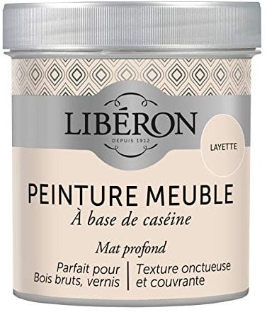 Libéron Peinture meuble à base de caséine, Layette, 500 ML