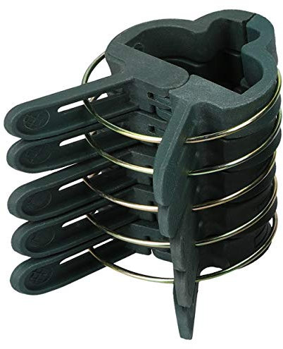 mumbi 40x Pflanzenclips Pflanzenklammern Pflanzenhalter Pflanzenbinder in Groß