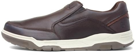 Hush Puppies Men's Fletcher Moccasin, Coffee, 11 UK