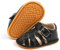 RVROVIC Baby Jungen Mädchen Sandalen Weiche Sohle Sommer Säugling Krippe Schuhe Leicht Kleinkind Prewalker Outdoor Walking Schuhe, 1-Schwarz, 6-12 Monate