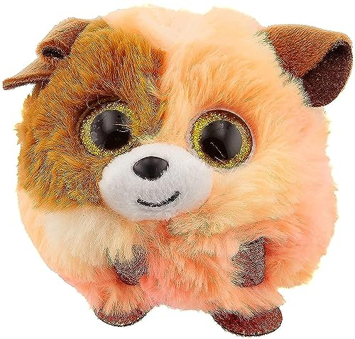 Ty UK Ltd Dog Chien mandarin-Ty Puffies-Standard, 42523, Multicolore