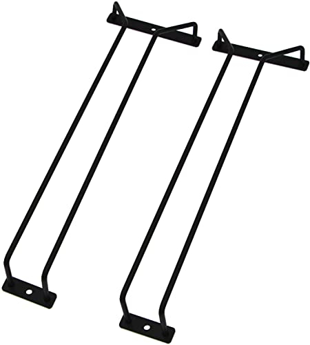 RedDreamer - Portabicchieri da vino nero da 35,6 cm, in acciaio inox, finitura cromata Cruz V2 Fresh Foam