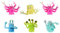 SAFIGLE Kinder Spielzeug 6 Fingerpuppen Dehnbare Fingerpuppen Fidget-Spielzeug Fingermonster Taschenfüller Rollenspiel-Spielzeug Partyartikel Lustiges Spielzeug Für Kinder Zufällige Kinderspielzeug ha