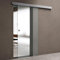 doporro Porta Scorrevole per Interni in Vetro Temperato Satinato 90x205 cm con Binario in Alluminio | Chiusura Ammortizzata e Distanziale da 25 mm - Amalfi12