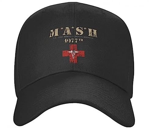 Basecap TV-Show Mash 4077 Logo Baseballkappe Sport Frauen Männer Verstellbare Dad Hut Frühling Snapback Hüte Weihnachten Geburtstag Geschenk