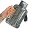 Sxhlseller Hydrogen Water Bottle mit 1.5L Sport Design - Wasserstoff Wasser Generator SPE PEM High Technology Waterionizer, Fitness Wasser Ionisator Flasche für Reisen Fitness Studio zu Hause (Grau)