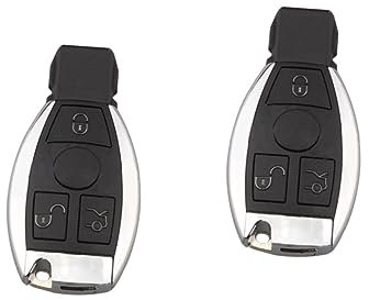 Gatuida 2 Pièces 3 clé à distance pour - clé de voiture mhz de carte à puce porte-s à distance 433mhz à puce s ébrécher de voiture pour - pour - télécommande