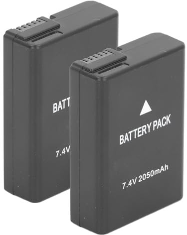 7.4V 2050mAh ENEL14 ENEL14A Battery Pack for Nikon D3100 D3200 D3300 D3400 D3500 D5100 D5200 D5300 D5500 D5600 DF Coolpix P7000 P7100 P7700 P7800 and Other Cameras