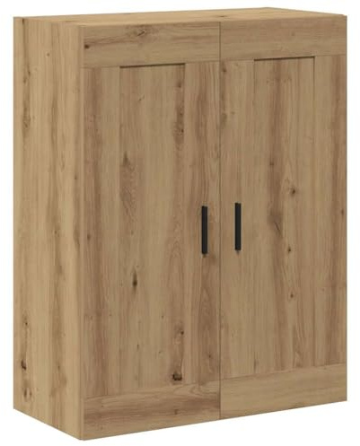 vidaXL Wandschrank Artisan-Eiche 69,5x34x90 cm Holzwerkstoff, Schrank, Hängeschrank, Beistellschrank, Lagerschrank, Hängewandschrank, Schwebeschrank