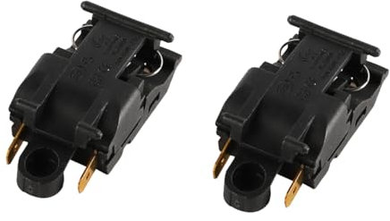 Laroal 2PCS Electric Kettle Thermostat Switch Smooth Operation Terminal Kitchen Appliance Parts